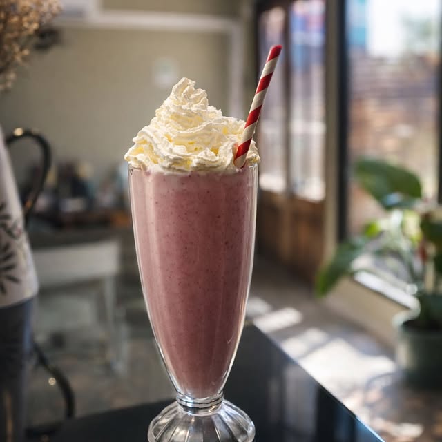 Milkshake de frutilla